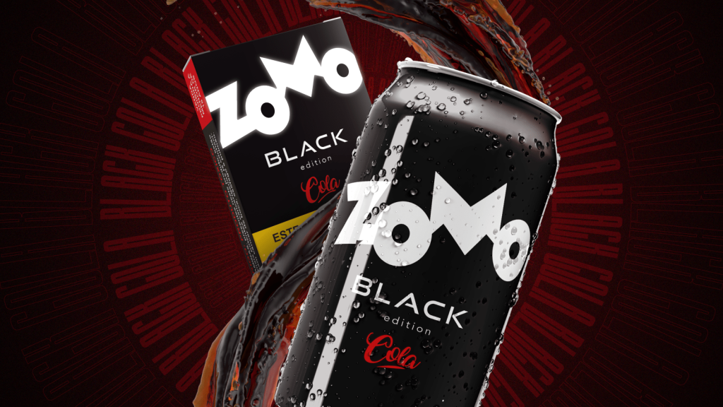 ZOMO REVIVE O SABOR CLÁSSICO BLACK COLA!