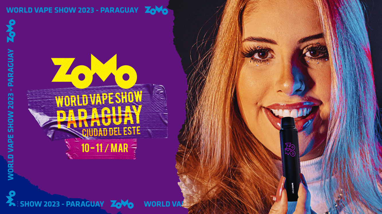 Zomo patrocina WORLD VAPE SHOW 2023