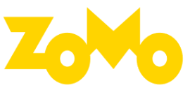 logotipo grande amarela zomo
