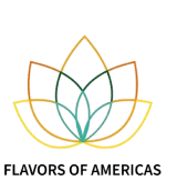 logotipo colorido da flavors of americas