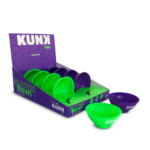 As cuias de silicone da Kunk são top! Resistentes, flexíveis e super fáceis de limpar. Disponíveis em diferentes cores e formatos para você arrasar.