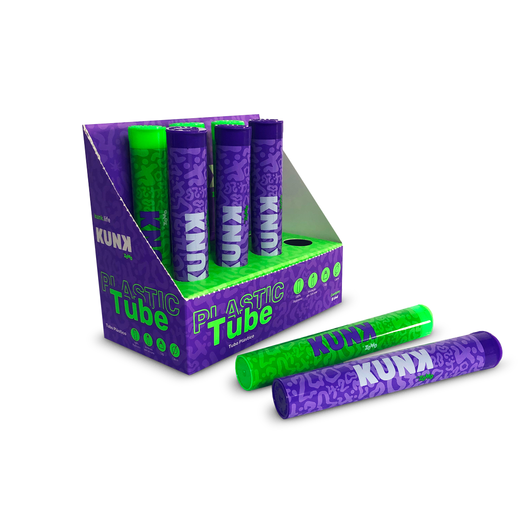 Kunk plastic tubes are the solution for safe storage and transport.